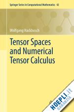 hackbusch wolfgang - tensor spaces and numerical tensor calculus