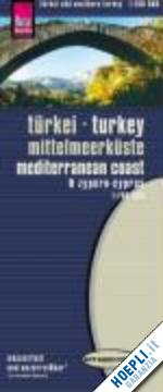 aa.vv. - turkey mediterranean coast carta stradale 2007