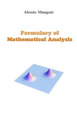 alessio mangoni - formulary of mathematical analysis