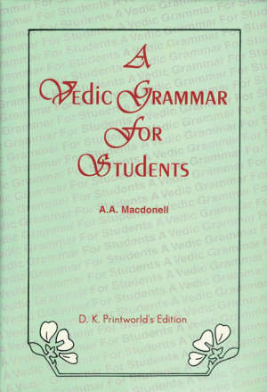 macdonell a.a. - a vedic grammar for students