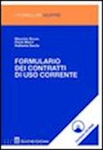 bruno maurizio-macri' paola-basile raffaella - formulario dei contratti di uso corrente