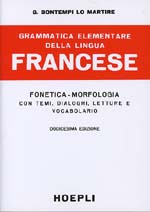 grammatica elementare della lingua francese bontempi/lomartire 9788820303419 