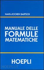 Image of MANUALE DELLE FORMULE MATEMATICHE