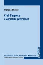 migliori stefania - crisi d'impresa e corporate governance
