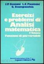 cecconi jaures p.; piccinini livio c.; stampacchia guido - esercizi e problemi di analisi matematica. vol. 2