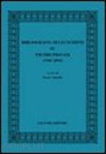 amodio p.(curatore) - bibliografia degli scritti su pietro piovani (1948-2000)