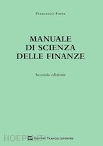 Image of MANUALE DI SCIENZA DELLE FINANZE