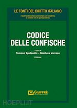 Image of CODICE DELLE CONFISCHE