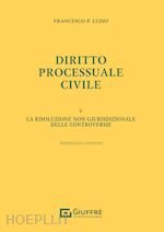 Image of DIRITTO PROCESSUALE CIVILE - V