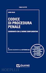 Image of CODICE DI PROCEDURA PENALE
