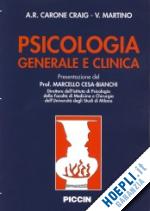 carone craig a. r.; martino v. - psicologia generale e clinica