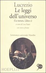 Image of LE LEGGI DELL'UNIVERSO. LA NATURA, LIBRO I. TESTO LATINO A FRONTE