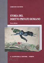 Image of STORIA DEL DIRITTO PRIVATO ROMANO