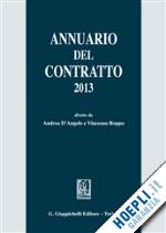 d'angelo a. (curatore); roppo v. (curatore) - annuario del contratto - 2013