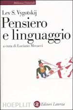 Image of PENSIERO E LINGUAGGIO