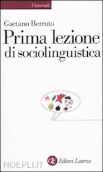 Image of PRIMA LEZIONE DI SOCIOLINGUISTICA