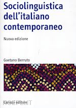 Image of SOCIOLINGUISTICA DELL'ITALIANO CONTEMPORANEO