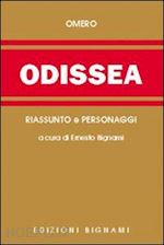 Image of ODISSEA. RIASSUNTO E PERSONAGGI DELL'OPERA