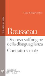 Image of DISCORSO SULL'ORIGINE DELLA DISUGUAGLIANZA - CONTRATTO SOCIALE