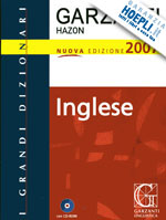 hazon m. - dizionario inglese hazon 2007-word by word. con cd-rom