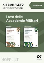 Image of I TEST DELLE ACCADEMIE MILITARI - KIT COMPLETO DI PREPARAZIONE