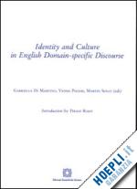 di martino gabriella; polese vanda; solly martin - identity and culture in english domain. specific discourse