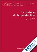 dogliani mario (curatore) - la lezione di leopoldo elia