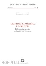 Image of GIUSTIZIA RIPARATIVA E COMUNITA'