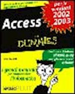 kaufeld john - access 2002/2003 for dummies