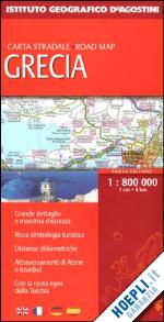 aa.vv. - grecia carta stradale de agostini 2012-2013