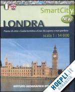aa.vv. - londra smart city pianta della citta' 2012