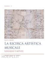 Image of LA RICERCA ARTISTICA MUSICALE