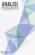 davies r.(curatore) - analisi. annuario della società italiana di filosofia analitica (sifa) 2011