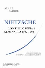 Image of NIETZSCHE. L'ANTIFILOSOFIA. SEMINARIO 1992-1993 VOL. 1