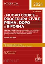 Image of NUOVO CODICE DI PROCEDURA CIVILE PRIMA E DOPO LA RIFORMA