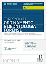 Image of COMPENDIO DI ORDINAMENTO E DEONTOLOGIA FORENSE