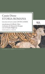 cassio dione - storia romana  vol. 8