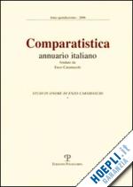  - comparatistica. annuario italiano 2006