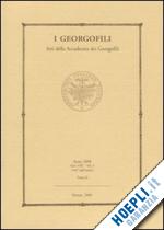 nanni p.(curatore) - i georgofili. atti della accademia dei georgofili. vol. 5/2