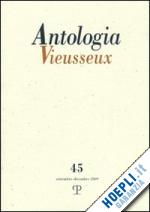  - antologia vieusseux (2009). vol. 45