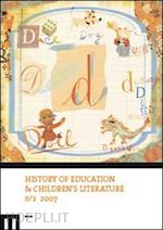 sani r.(curatore) - history of education & children's literature (2007). vol. 2