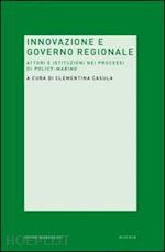 casula clementina - innovazione e governo regionale