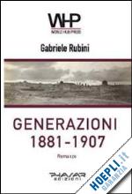 rubini gabriele - generazioni 1881-1907