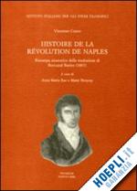 cuoco vincenzo - histoire de la révolution de naples (rist. anast. 1807)