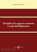 Image of DISCIPLINA DEI RAPPORTI ECONOMICI E TUTELA DELL'AFFIDAMENTO