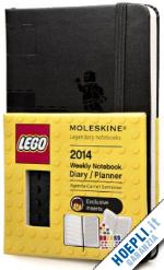 aa.vv. - weekly planner, lego, limited edition. pocket, black