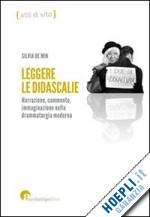 de min silvia - leggere le didascalie. narrazione, commento, immaginazione nella drammaturgia moderna