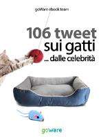 goware ebook team - 106 tweet sui gatti... dalle celebrità