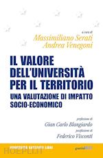 Image of VALORE DELL'UNIVERSITA' PER IL TERRITORIO. UNA VALUTAZIONE DI IMPATTO SOCIO-ECON