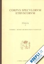 sassatelli g. (curatore) - corpus speculorum etruscorum. italia